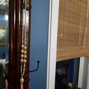 Vintage faux pearl necklace - extra long